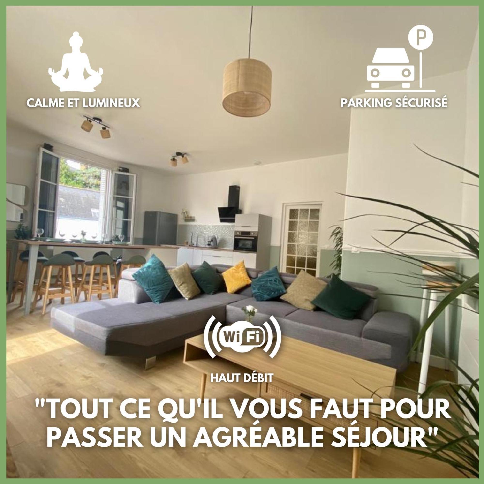 Elegance & Confort Au Coeur De Cholet ! Ngoại thất bức ảnh